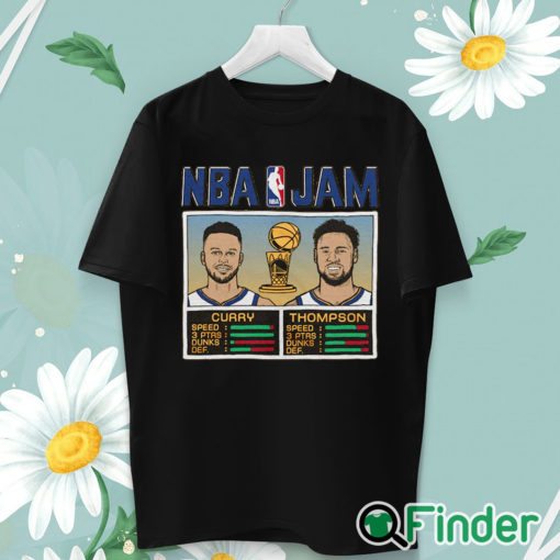 unisex T shirt Stephen Curry Klay Thompson Golden State Warriors Homage 2022 NBA Finals Champions T Shirt