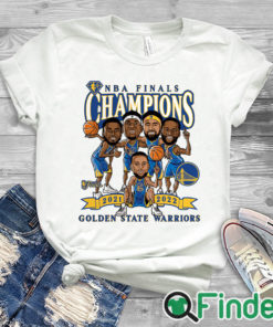 Men's Fanatics Branded White Golden State Warriors 2022 NBA Finals  Champions Caricature T-Shirt