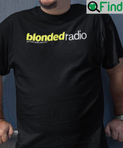 Blonded Radio T Shirt Frank Ocean