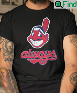 Cleveland Indians Always Chief Wahoo T Shirt