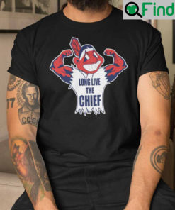 Cleveland Indians Long Live The Chief Wahoo T Shirt