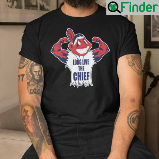 Cleveland Indians Long Live The Chief Wahoo T Shirt