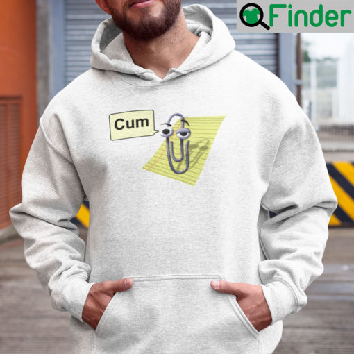 Clippy Cum Paper Clip Cum Hoodie