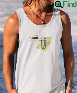 Clippy Cum Paper Clip Cum Tank Top