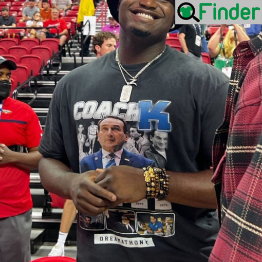 Coach K Zion Williamson T Shirt