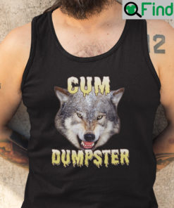 Cum Dumpster Wolf Tank Top