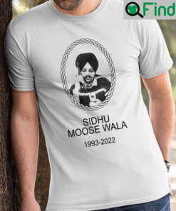 Drake Sidhu Moose Wala 1993 2022 Shirt