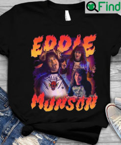 Eddie Munson Vintage 90s Style Unisex Shirt