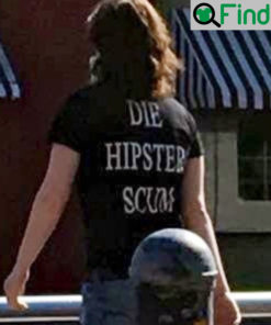 Funny Die Hipster Scum T Shirt