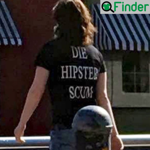 Funny Die Hipster Scum T Shirt