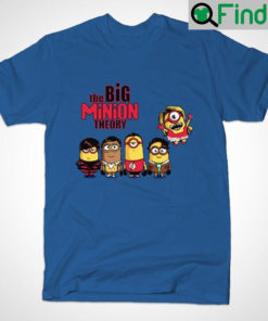 Funny The Big Minion Bang Theory Tee Family T shirt