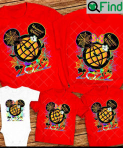 Halloween around the World Disney Epcot Halloween Family Unisex Shirts 2022