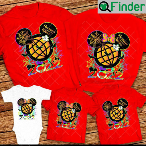 Halloween around the World Disney Epcot Halloween Family Unisex Shirts 2022