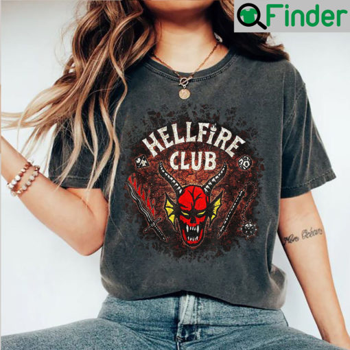 Hellfire Club Stranger Things Seasson 4 Eddie Munson Funny Moment Shirt