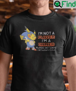 Im Not Player Im Gamer Shirts Players Get Chicks I Get Bullied At School Sonic The Hedgehog