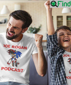 Joe Rogan Podcast Sonic Hedgehog Shirts