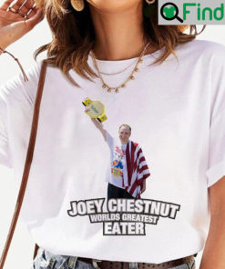 Joey Chestnut Hot Dog Eating Fourth Of July 2022 Shirt