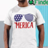 Merica 4th Of July Shirt America Sunglasses