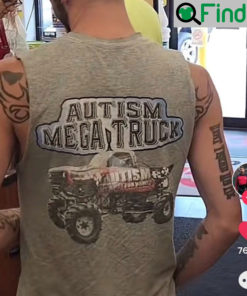 Monster Truck Autism Mega Shirt