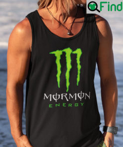 Mormon Energy Shirt Tank Top Monster Energy