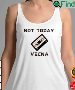 Not Today Vecna Casette Tank Top