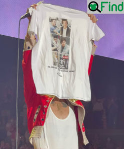 One Direction Anniversary Cologne Group We Love You Hazza Tee Shirt