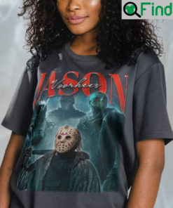 Retro Scary Jason Voorhees Friday The 13th Horror Movie Michael Myers Vintage Shirt