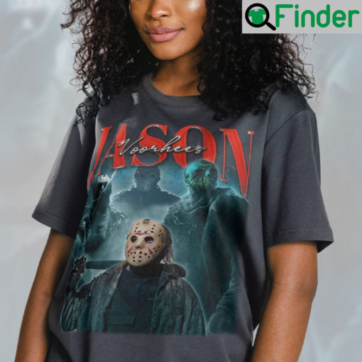 Retro Scary Jason Voorhees Friday The 13th Horror Movie Michael Myers Vintage Shirt