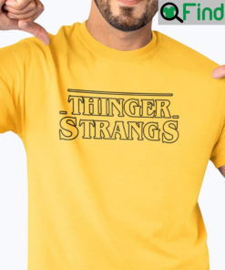 Thinger Strangs Yellow Shirt