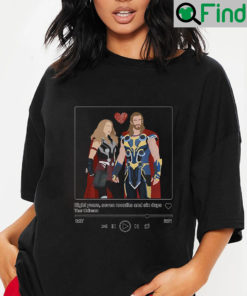 Thor Love And Thunder Shirt for fan