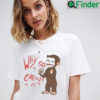 Why So Curious Cute Monkey T Shirt