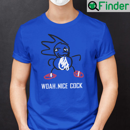 Woah Nice Cock Meme Shadow Hedgehog Shirt