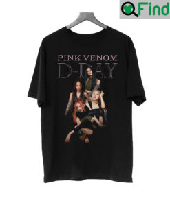 Black Pink D DAY Poster Venom Shirt