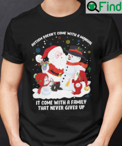 Christmas Autism Shirts Autism Awareness Tee