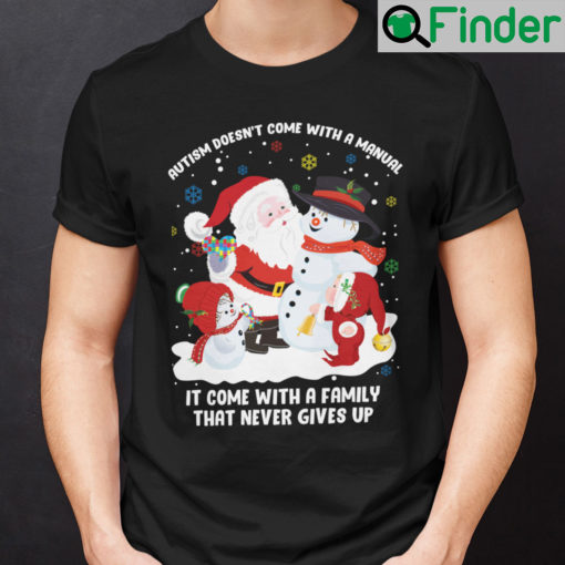 Christmas Autism Shirts Autism Awareness Tee