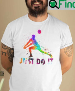 Classic Just Do It Volleyball Shirt Male