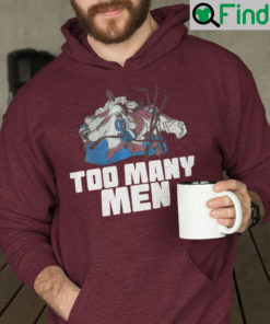 Colorado Avalanche Nazem Kadri Too Many Men Hoodie Shirt Parade