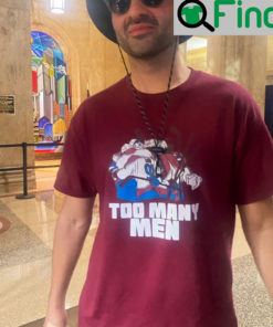 Colorado Avalanche Nazem Kadri Too Many Men T Shirt Parade