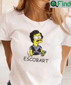 Escobart Shirt Bart Simpson Narcos Style