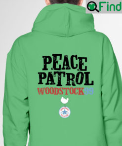 Funny Peace Patrol Woodstock 99 Hoodie