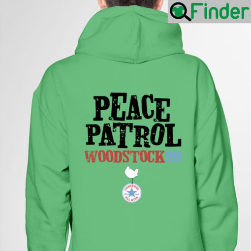 Funny Peace Patrol Woodstock 99 Hoodie