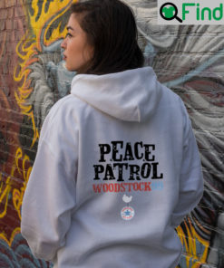 Funny Peace Patrol Woodstock 99 Hoodie Shirt