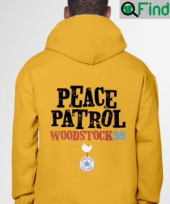 Funny Peace Patrol Woodstock 99 Shirt