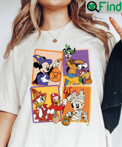Halloween Mickey Trick Or Treat T Shirts