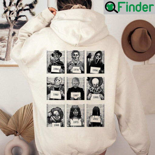 Horror Movie Characters Hoodie