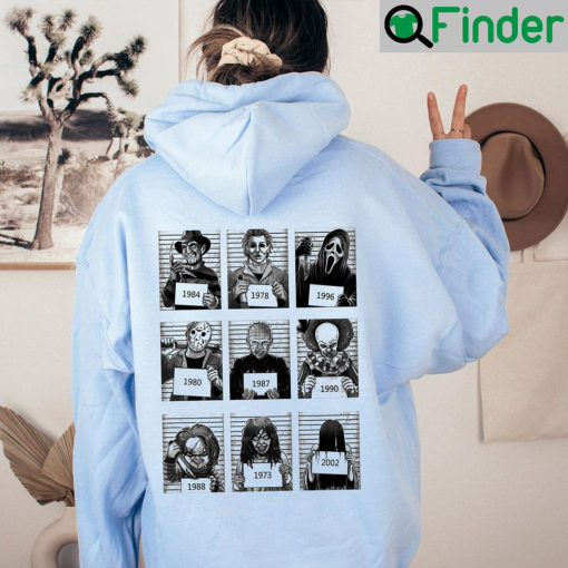 Horror Movie Characters Sweatshirt Hooodie