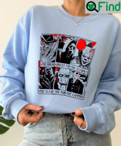 Horror Movie Tarot Card Sweatshirt