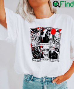 Horror Movie Tarot Card T Shirt