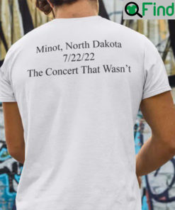 Kid Rock American Snowflake T Shirt Minot North Dakota 7 22 22 The Concert That Wasnt