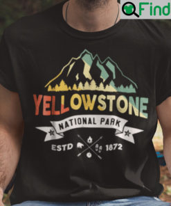 Offical Yellowstone National Park T Shirt